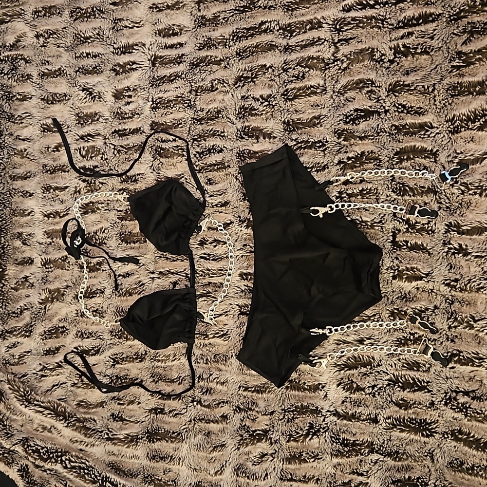 Hustler Bikini Garter Set